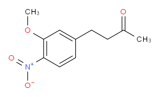 4-(3-methoxy-4-nitrophenyl)butan-2-one