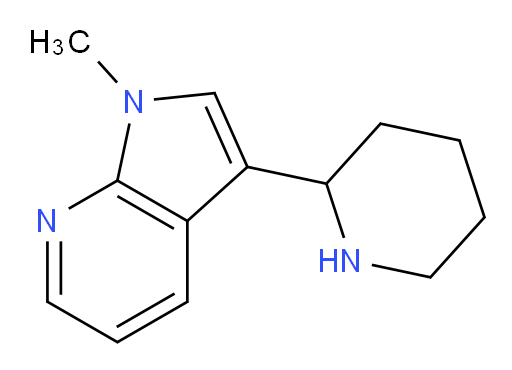 2-{1-methyl-1H-pyrrolo[2,3-b]pyridin-3-yl}piperidine