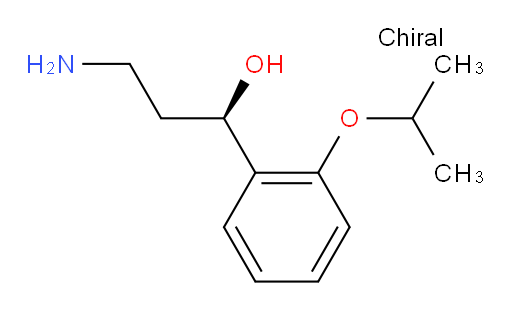 (1R)-3-amino-1-[2-(propan-2-yloxy)phenyl]propan-1-ol