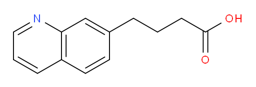 4-(quinolin-7-yl)butanoic acid