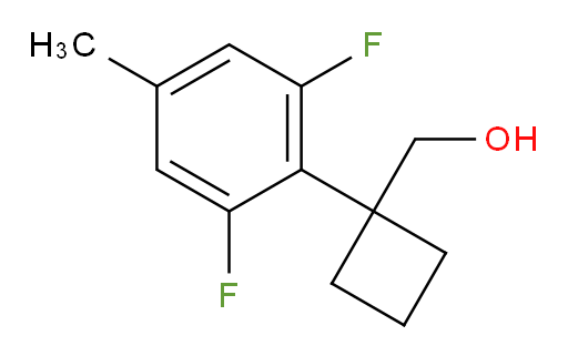 [1-(2,6-difluoro-4-methylphenyl)cyclobutyl]methanol