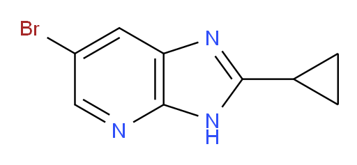 6-bromo-2-cyclopropyl-3H-imidazo[4,5-b]pyridine