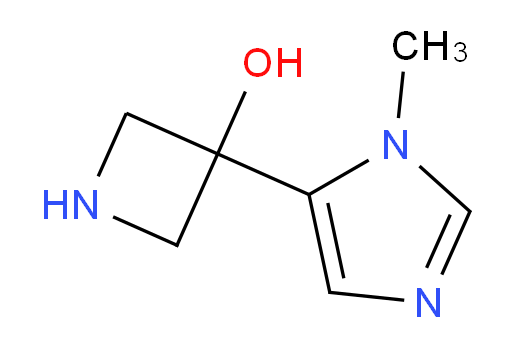 3-(1-methyl-1H-imidazol-5-yl)azetidin-3-ol