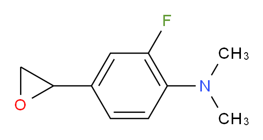 2-fluoro-N,N-dimethyl-4-(oxiran-2-yl)aniline
