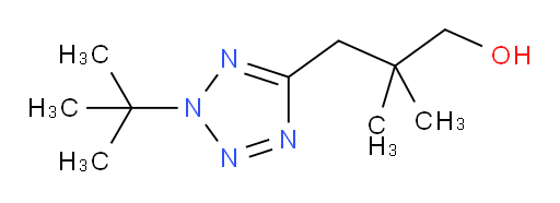 3-(2-tert-butyl-2H-1,2,3,4-tetrazol-5-yl)-2,2-dimethylpropan-1-ol