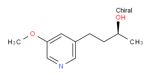 (2S)-4-(5-methoxypyridin-3-yl)butan-2-ol