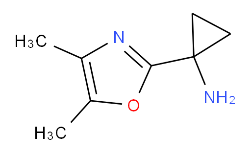 1-(dimethyl-1,3-oxazol-2-yl)cyclopropan-1-amine