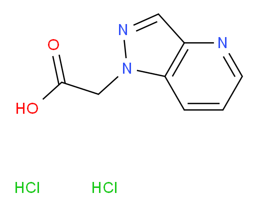 2-{1H-pyrazolo[4,3-b]pyridin-1-yl}acetic acid dihydrochloride