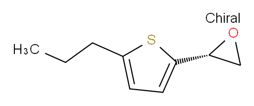 (2R)-2-(5-propylthiophen-2-yl)oxirane