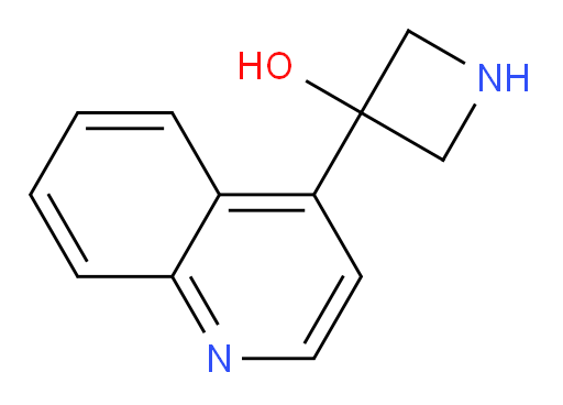 3-(quinolin-4-yl)azetidin-3-ol