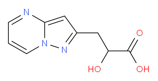2-hydroxy-3-{pyrazolo[1,5-a]pyrimidin-2-yl}propanoic acid