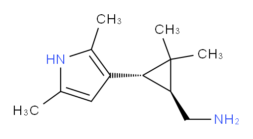 rac-[(1R,3R)-3-(2,5-dimethyl-1H-pyrrol-3-yl)-2,2-dimethylcyclopropyl]methanamine