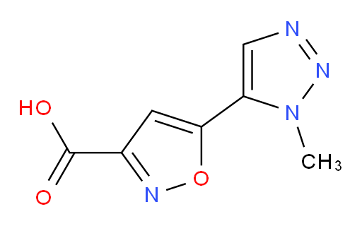 5-(1-methyl-1H-1,2,3-triazol-5-yl)-1,2-oxazole-3-carboxylic acid