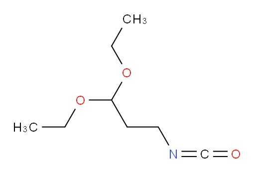 1,1-diethoxy-3-isocyanatopropane