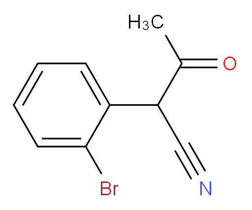 2-(2-bromophenyl)-3-oxobutanenitrile