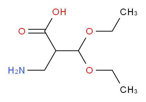 3-amino-2-(diethoxymethyl)propanoic acid