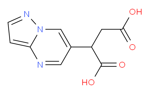 2-{pyrazolo[1,5-a]pyrimidin-6-yl}butanedioic acid