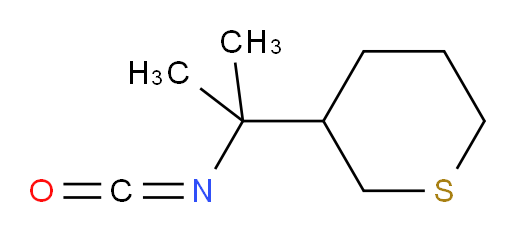 3-(2-isocyanatopropan-2-yl)thiane
