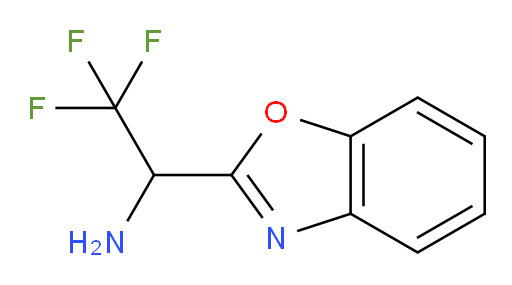 1-(1,3-benzoxazol-2-yl)-2,2,2-trifluoroethan-1-amine