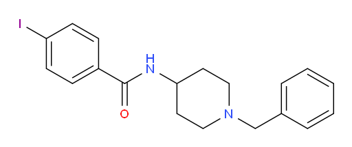 N-(1-benzylpiperidin-4-yl)-4-iodobenzamide