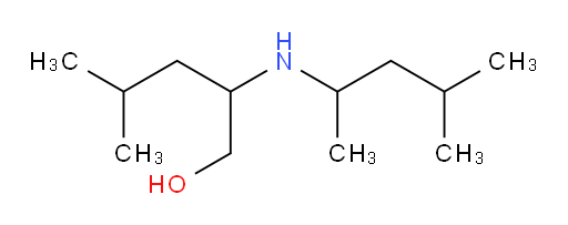 4-methyl-2-[(4-methylpentan-2-yl)amino]pentan-1-ol