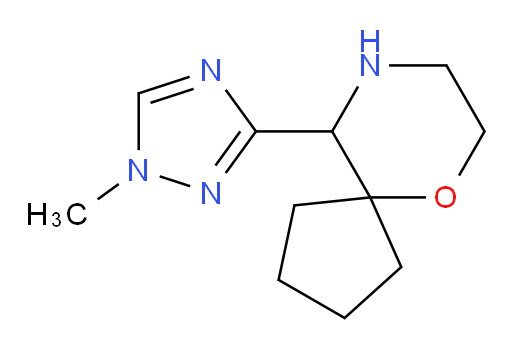 10-(1-methyl-1H-1,2,4-triazol-3-yl)-6-oxa-9-azaspiro[4.5]decane
