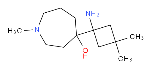 4-(1-amino-3,3-dimethylcyclobutyl)-1-methylazepan-4-ol