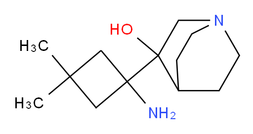 3-(1-amino-3,3-dimethylcyclobutyl)-1-azabicyclo[2.2.2]octan-3-ol