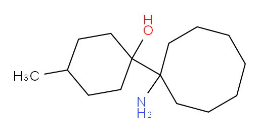 1-(1-aminocyclooctyl)-4-methylcyclohexan-1-ol