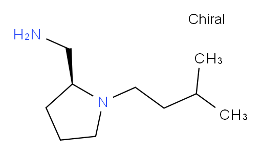 [(2S)-1-(3-methylbutyl)pyrrolidin-2-yl]methanamine