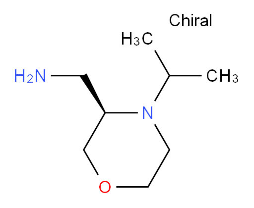 [(3R)-4-(propan-2-yl)morpholin-3-yl]methanamine