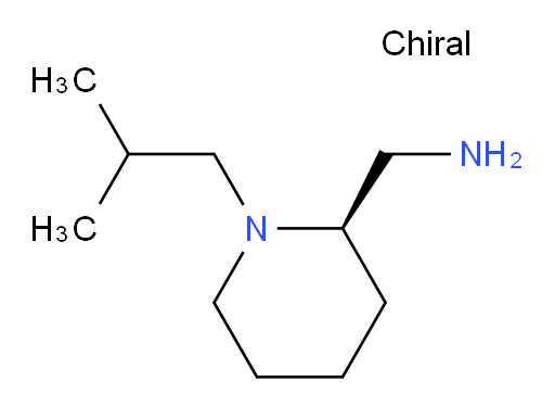 [(2R)-1-(2-methylpropyl)piperidin-2-yl]methanamine