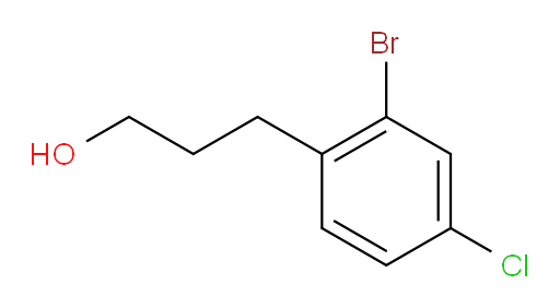 3-(2-bromo-4-chlorophenyl)propan-1-ol