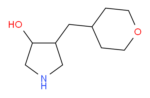 4-[(oxan-4-yl)methyl]pyrrolidin-3-ol