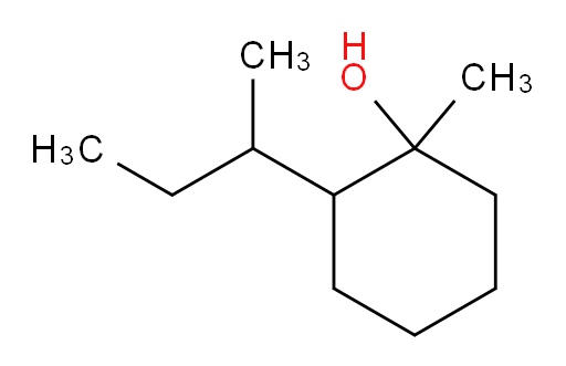 2-(butan-2-yl)-1-methylcyclohexan-1-ol