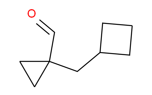 1-(cyclobutylmethyl)cyclopropane-1-carbaldehyde