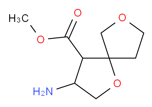 methyl 3-amino-1,7-dioxaspiro[4.4]nonane-4-carboxylate