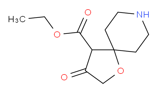ethyl 3-oxo-1-oxa-8-azaspiro[4.5]decane-4-carboxylate