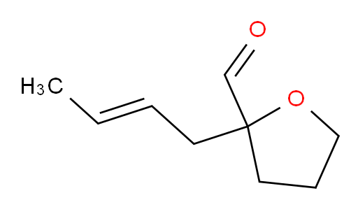 2-(but-2-en-1-yl)oxolane-2-carbaldehyde
