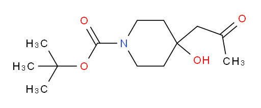 tert-butyl 4-hydroxy-4-(2-oxopropyl)piperidine-1-carboxylate
