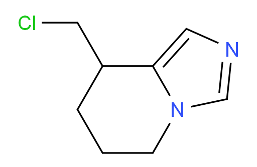 8-(chloromethyl)-5H,6H,7H,8H-imidazo[1,5-a]pyridine