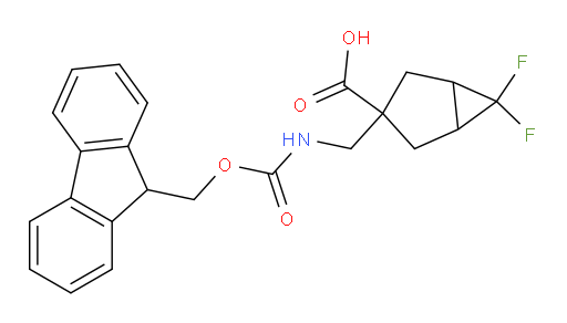 3-({[(9H-fluoren-9-ylmethoxy)carbonyl]amino}methyl)-6,6-difluorobicyclo[3.1.0]hexane-3-carboxylic acid