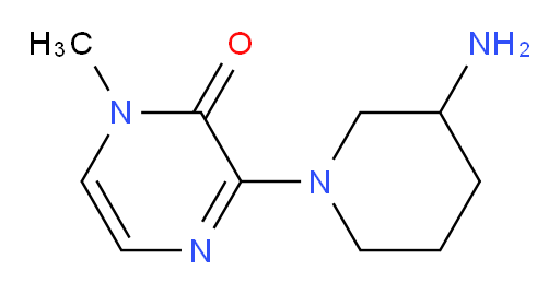 3-(3-aminopiperidin-1-yl)-1-methyl-1,2-dihydropyrazin-2-one