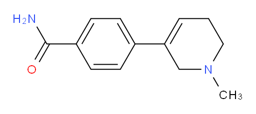 4-(1-methyl-1,2,5,6-tetrahydropyridin-3-yl)benzamide