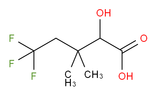 5,5,5-trifluoro-2-hydroxy-3,3-dimethylpentanoic acid