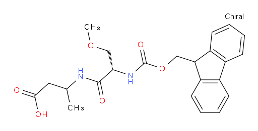 3-[(2S)-2-({[(9H-fluoren-9-yl)methoxy]carbonyl}amino)-3-methoxypropanamido]butanoic acid