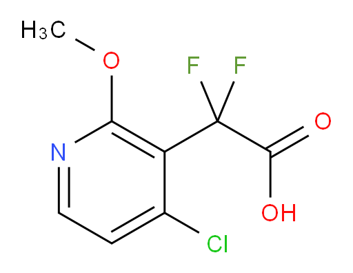 2-(4-chloro-2-methoxypyridin-3-yl)-2,2-difluoroacetic acid