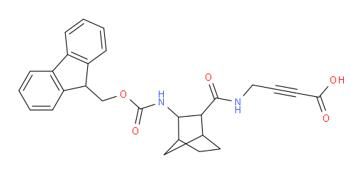 4-{[3-({[(9H-fluoren-9-yl)methoxy]carbonyl}amino)bicyclo[2.2.1]heptan-2-yl]formamido}but-2-ynoic acid