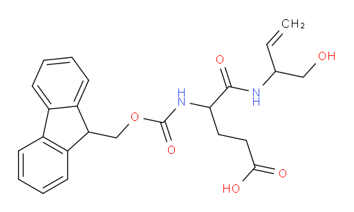 4-({[(9H-fluoren-9-yl)methoxy]carbonyl}amino)-4-[(1-hydroxybut-3-en-2-yl)carbamoyl]butanoic acid