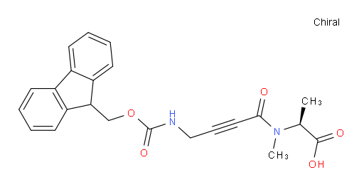 (2S)-2-[4-({[(9H-fluoren-9-yl)methoxy]carbonyl}amino)-N-methylbut-2-ynamido]propanoic acid